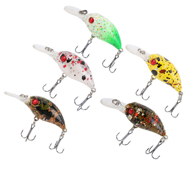 Lure fiskeagn synkende kunstig hard wobbler agn for havabbor fiskeutstyr