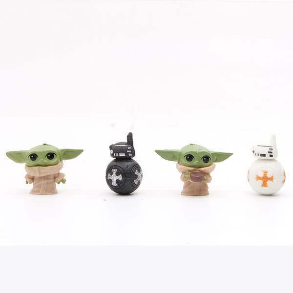 14 stk. Star Wars Kakefest-tilbehørskolleksjon Modell