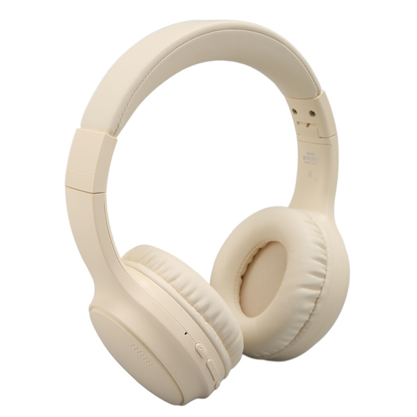 Bluetooth hörlurar Active Noise Cancelling Dubbel uppspelningsläge Vikbart trådlöst headset för Travel Office Apricos