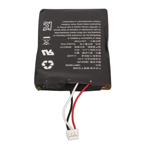 2650mAh Trådløs Controller Batteri Udskiftningsbatteri til PS 5 Dualsense Controller