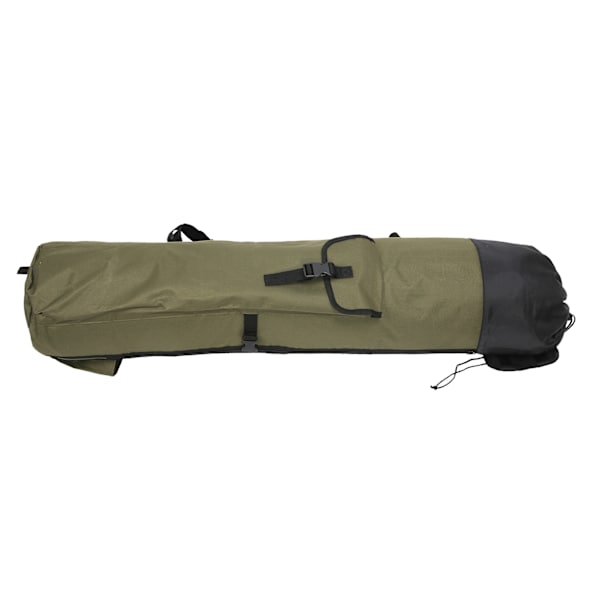Multifunktionell fiskespö Rulleförvaringsväska Case Organizer(militärgrön)