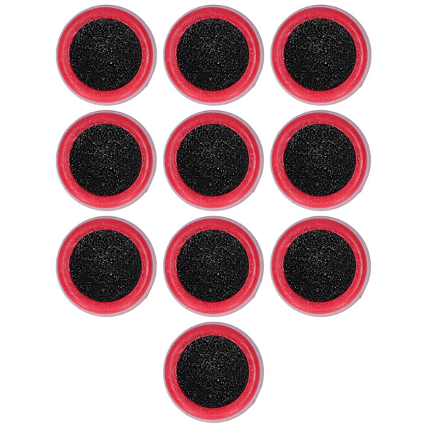 10 stk Snooker Billiard Pool Cue Tips Shaper Dobbeltsidet polermaskine Burnisher Trimmere
