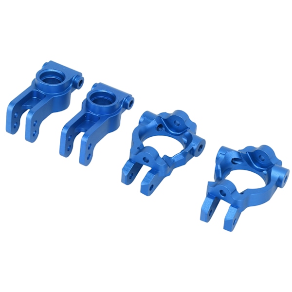 Metal Front C Hubs Spindelbærer med Bageste Navbærere til Losi Lasernut U4 1/10 RC Bil Blå