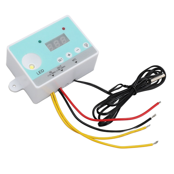 Inkubatorstyringstermostat Digital Display Automatisk Intelligent Inkubatortermostat DIY Kit AC 110V‑220V