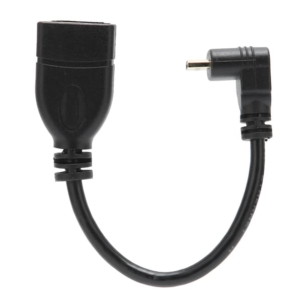 HDMI til Mini HDMI Kabel 90 Grader Lyd Computer