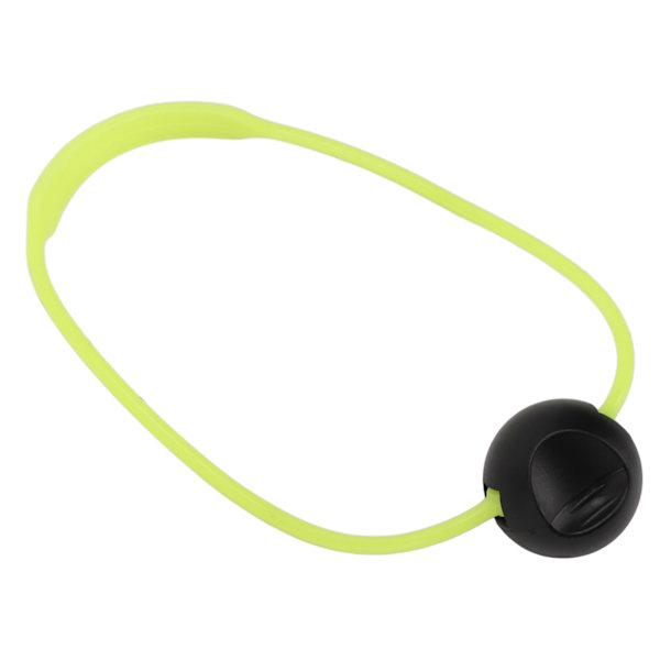 Dykning Scuba Tank Cylinder Banger Knocker Ball Undervands Signal Enhed til Udendørs Sport (Gul Rem Sort Kugle)