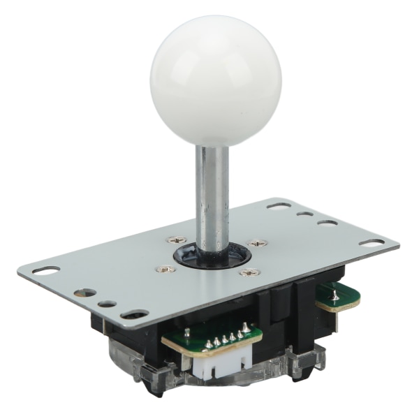 DIY USB ohjain Tietokone Rocker Oval Ball Joystics Control Chip Arcade Game White