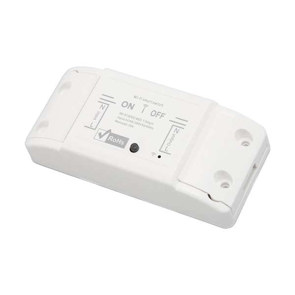 Mini Smart Relay WiFi-kytkin 8 ryhmää Ajoitustehtävät Paloluokitus V0 Langaton valon kauko-ohjainmoduuli Tuya APP for ZigBee