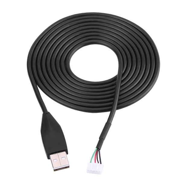 2 meter USB Muse Ledning Kabel Udskiftning Reparations Tilbehør Til Logitech MX518 Gaming Mus
