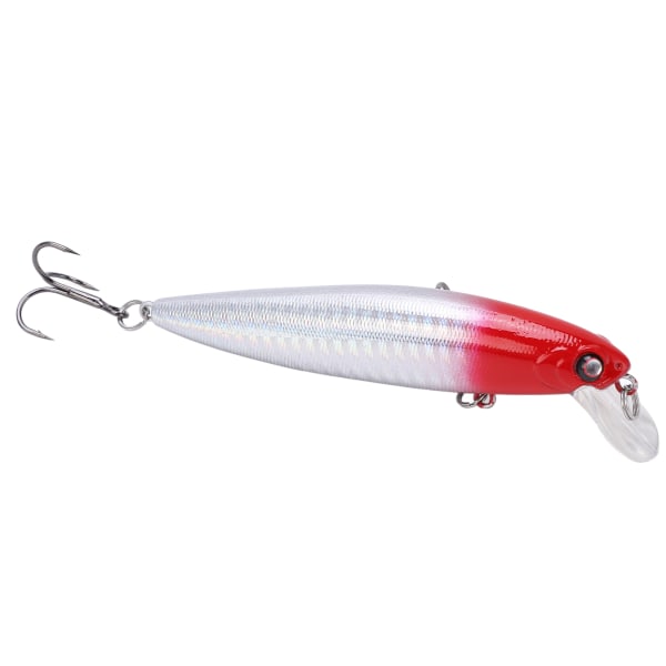 Hard Fake Bait 18g Minnow Lure Swimbaits Rustfri til Long Shot Havvandsbådsfiskeri#1