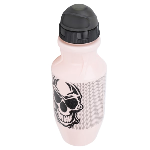 Sykkelvannflaske utendørs klemmetype 550 ml stor kaliber PP5 lett å gripe sykkelsport vannkoker rosa