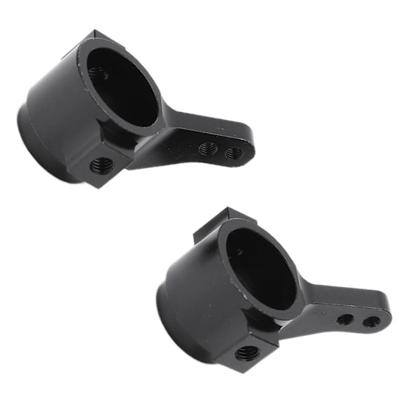 2 stk. Styrekopper Aluminium Legering RC Bil Erstatningsdeler Tilbehør for TAMIYA CC01 Svart