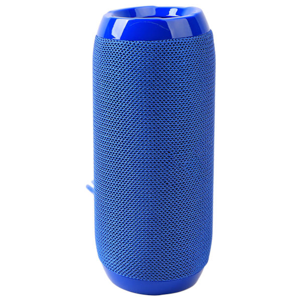 Bärbar Bluetooth högtalare Vattentät dubbelmembran Hållbar Bluetooth subwoofer för utomhusblå