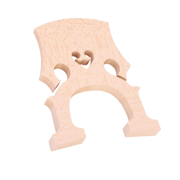 Maple Wood Cello Bridge Reservedeler Instrumenttilbehør for 4/4 3/4 celloer (4/4)