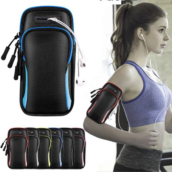 Sportarmväska Löpararmband Telefonhållare Vattentät Bekvämt fitness för cykelyoga