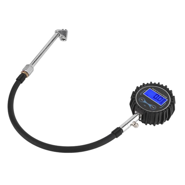 Digital LCD dæktryksmåler 3-200 PSI Universal til bil motorcykel lastbiler