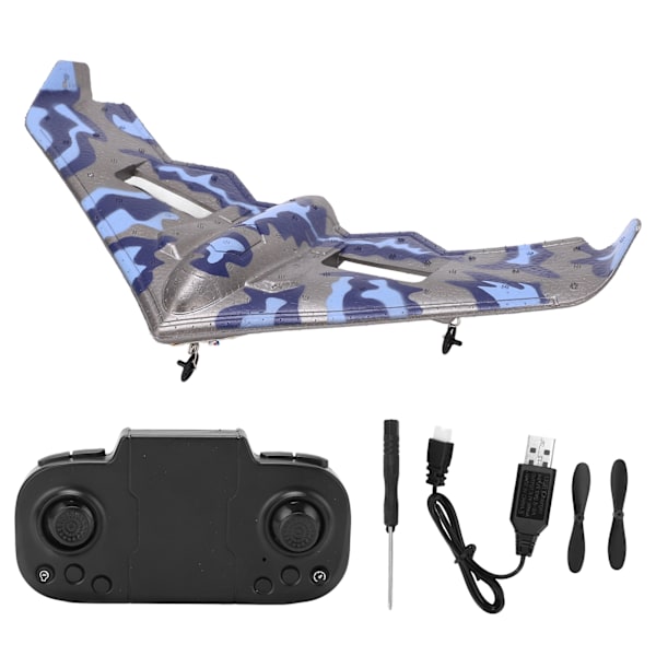 RC Flygplan Segelflygplan TY8 Fast Triangulär Vinge 2.4GHz Fjärrkontroll Flygplan EPP Skum för Tonåringar Nybörjare