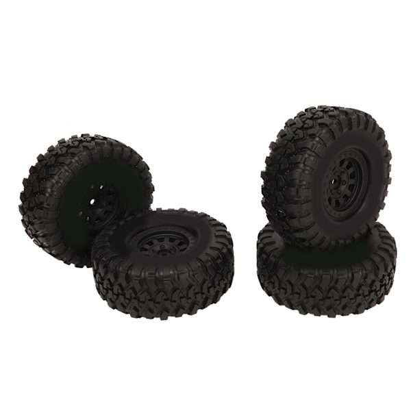 4kpl 1.9 tuuman RC Crawler -renkaat Kumia 1/10 Crawler -renkaat muovisella pyörän navalla SCX10:lle