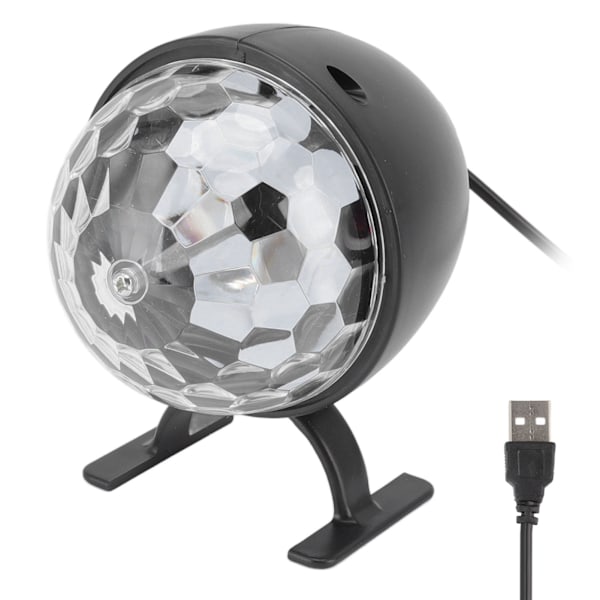 Stjerneprojektor nattlys USB-drevet flere moduser justerbar mini astral projeksjonslampe for bar klubb