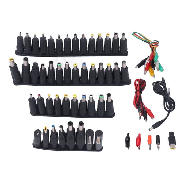 58 STK Bærbar PC Strømladeradapter Multifunksjonell Universal DC Strømforsyningsplugg for HP