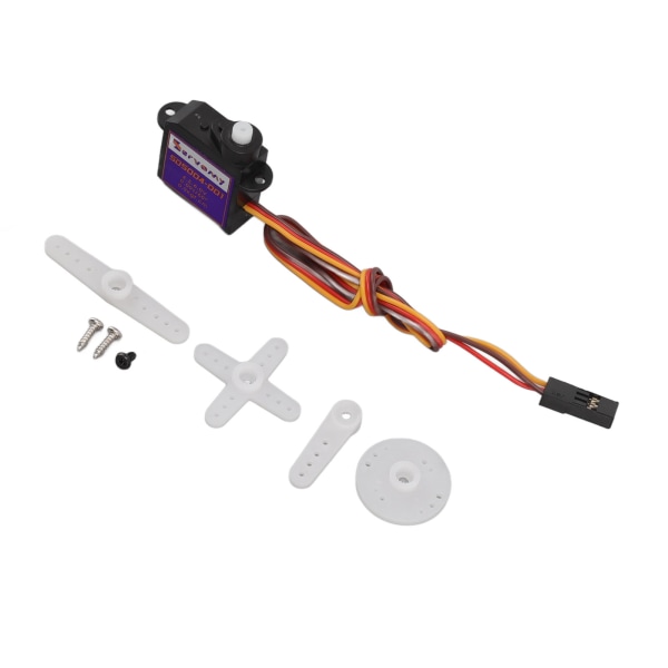 Muovinen Gear Servo Micro Mini Digital Servo RC-kaukosäätimelle lentokoneen purjelentokoneelle pienelle robotille