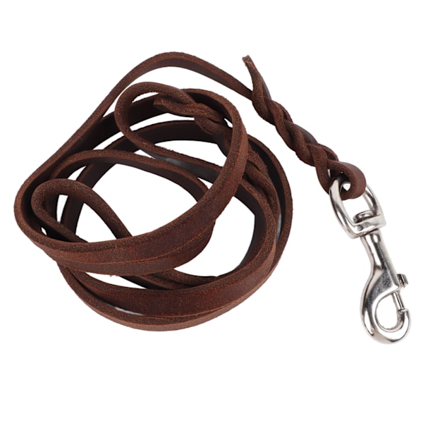 Hundeforing av kunstig kveg-skinn, slitesterk og trygg, 1,6 m