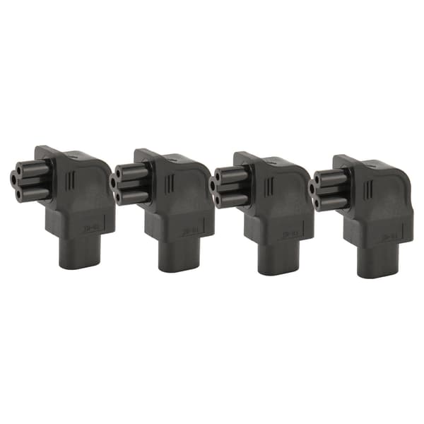 4 STK IEC320 C8 til C5 Strømadapter C8 til C5 Adapter Strømstik til Bærbar 2PDU Server 250V