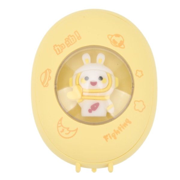 Space Bunny Kädenlämmitin Kannettava USB Ladattava Kädenlämmitin 3 Lämmitystasoa Säädettävä Käsienlämmitin Toimistoon Ulkokäyttöön Keltainen