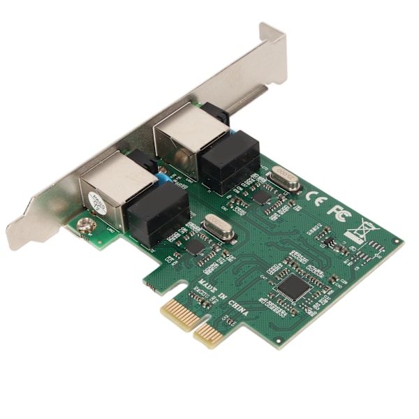 Dubbelports PCIe-nätverkskort RJ45-port RTL8111H-chip Ethernet-nätverkskort Gigabit NIC för Windows för Linux
