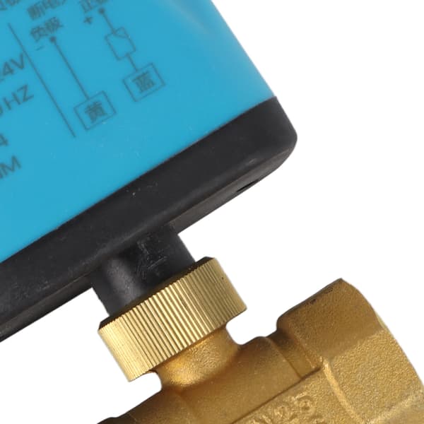 Motoriserad kulventil elektrisk 2-vägs DN25 DC12‑24V industriell hydraulisk utrustningstillbehör normalt stängd