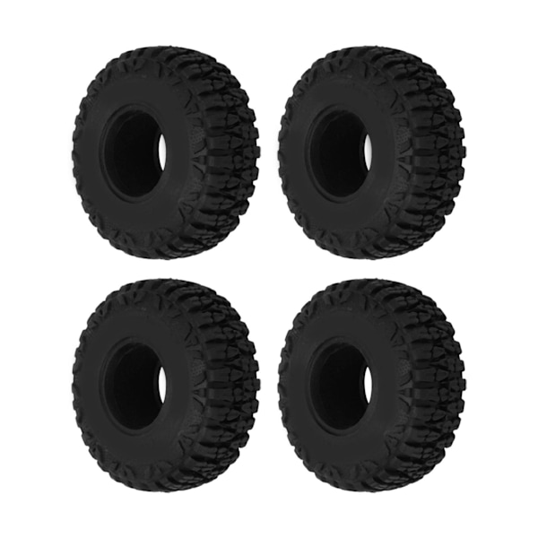 4 stk. RC Crawler Dæk 1.0 Universal Dragon Claw Dækmønster Gummihjul Dæk til RC Bildele