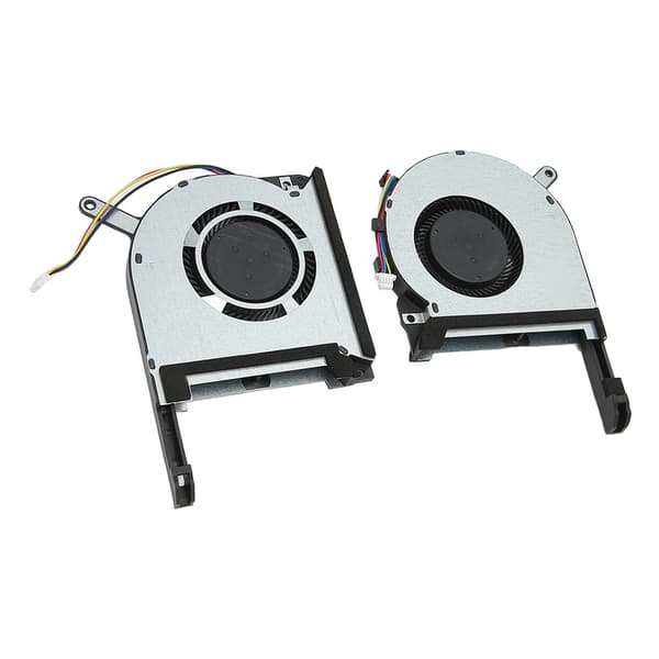CPU GPU Køleventilator 4 Pin God Varmeafledning Laptop Køleventilator til Asus TUF Gaming FX505DU til FX505DY til FX505DD CPU GPU Ventilator