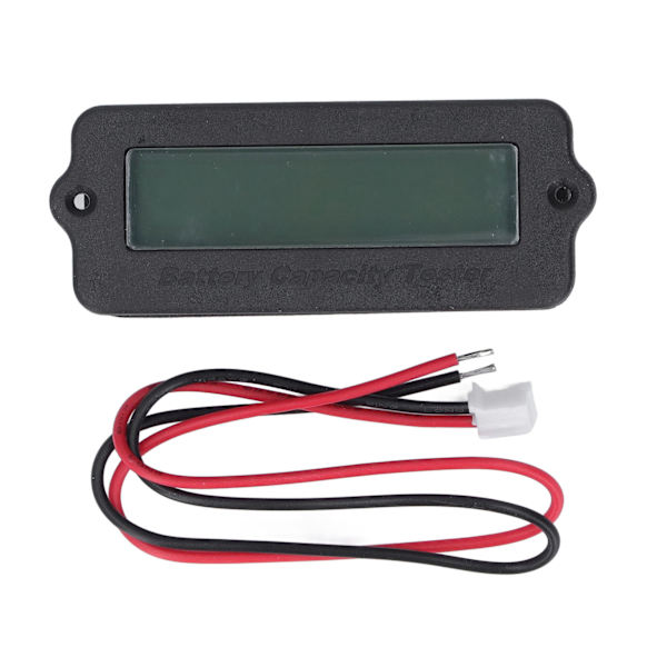 Batterimätare med bakgrundsbelysning Digital spänningsindikator Litiumbatterikapacitetsmonitor 8‑63V 4Pb