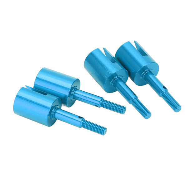 4 stk. RC Diff Cup Differential Joint Cup Aluminium Opgraderingsdel til Tamiya TT02 1/10 RC Køretøj Blå