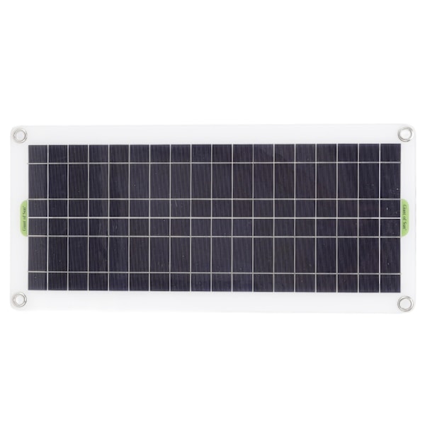 12V til 220V 30W solcellepanel 220W solcelleinverter batterioplader kit til camping vandreture 10A