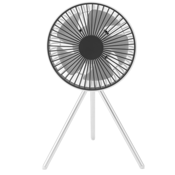 Baby Stroller Fan Timing Function Rechargeable Portable Fan with Flexible Tripod for Outdoor Travel White