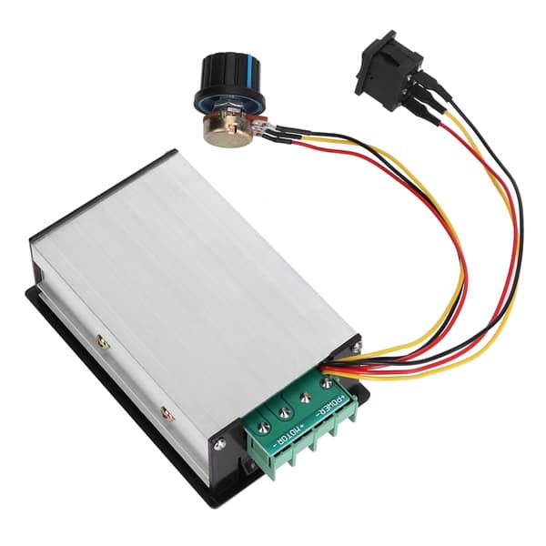 15A DC-motorvarvtalsregulator 6V 12V 24V 36V 48V Digital Display Regulator Controller
