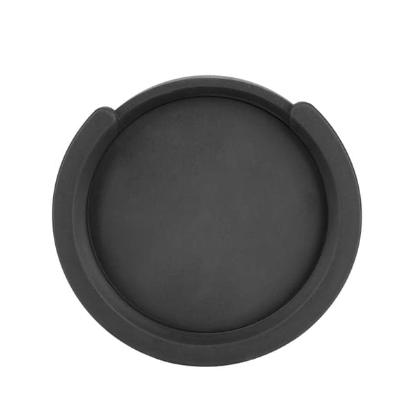 86 mm guitar lydhuls feedback buffer cover plastik musikinstrument tilbehør (sort)