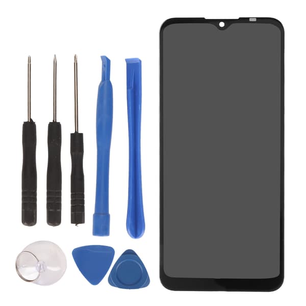 6,52 tommer LCD Touch Digitizer-samling med reparationssæt, ridsefast, følsom til Nokia 1.4