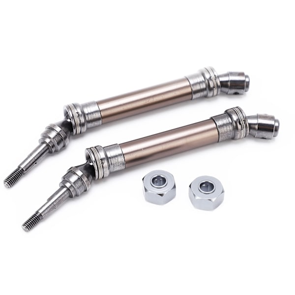 Avtakbar fremre drivakselenhet for Traxxas Slash Rustler Vxl 4x4 4wd 1/10 RC CarTitanium Color