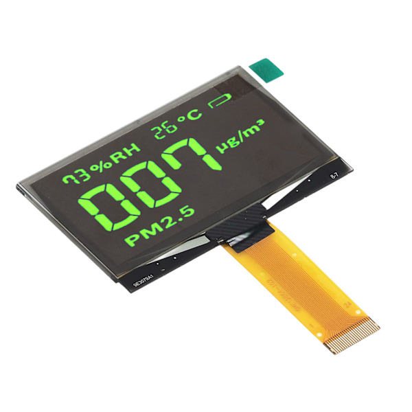 2,42 tum organisk ljusemitterande diod LCD-skärm Inline SSD1309 24PIN 128x64 upplösning tydlig skärmmodul grön visning
