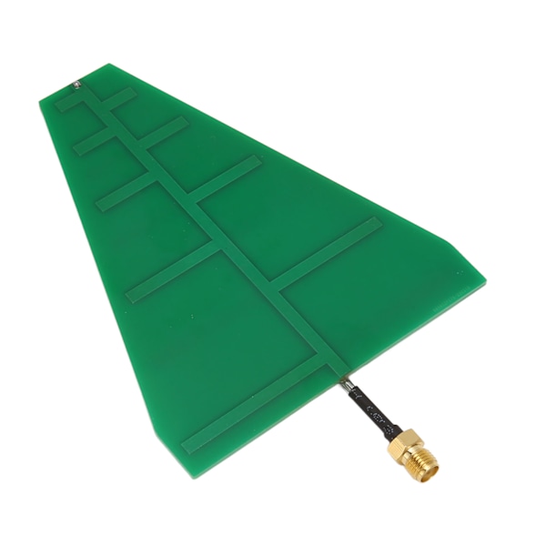 UWB Ultra Bredbånds Log-Periodisk Antenne 1.35GHz‑9.5GHz 15W 5‑6dB Sendeantenne med Adapterkabel