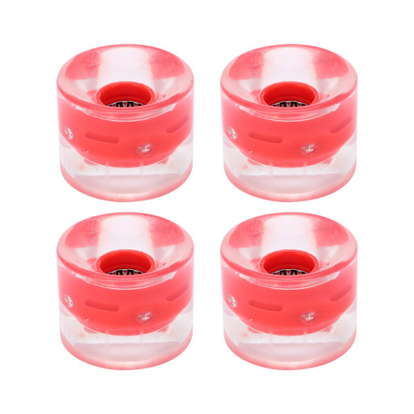 78A 60x45mm HighElastic Skateboard Flash Wheel PU-täyte Longboard Cruiser Boardille (punainen)