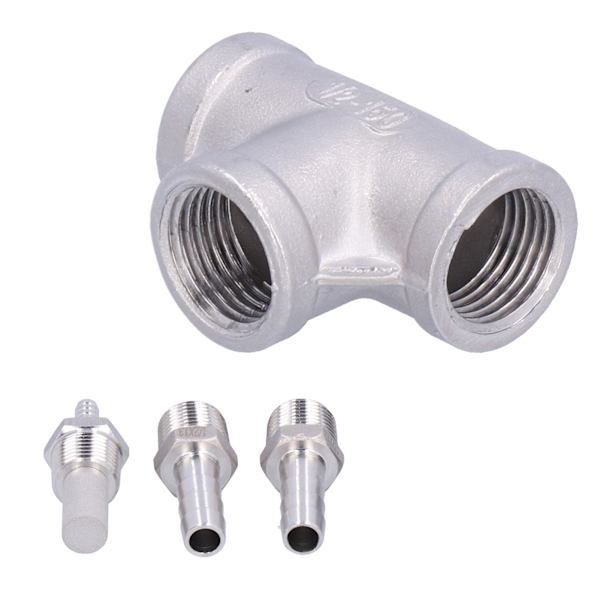 Ølbrygging Aerator Kit Rustfritt Stål Aeration Stone Tool Hjemmebrygging Tilbehør