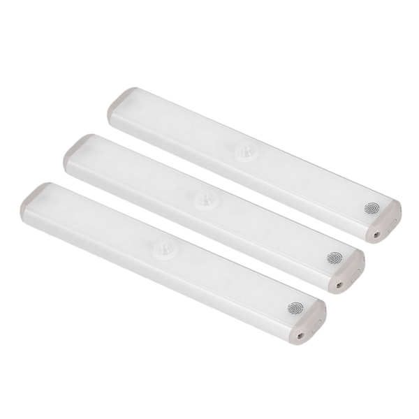 LED-kaapin valo langaton infrapuna-induktio kosketusohjaus USB-lataus takaisin magneetti portaaton himmennys kaapin valot 3 kpl