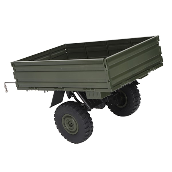 RC-auton perävaunun kaukosäädin tavarateline P06 Unimog mallille RC-auton varaosat lisävarusteet vihreä