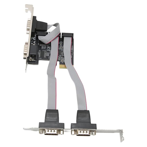 PCIE Udvidelseskort PCI Express X1 til Interface 4 RS232 Serielle Porte Bred Anvendelse Adapterkort