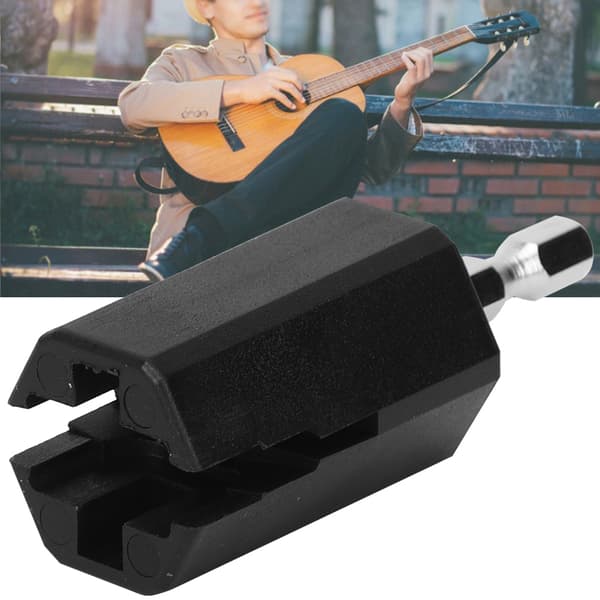 Gitarr elektrisk borrplugg gitarrsträngsvindare huvudverktyg stiftavdragare tillbehör