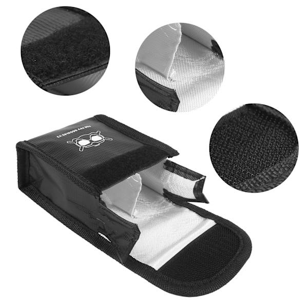 Batterisikker taske Eksplosionssikker Lipo batteriopbevaringspose til DJI FPV Flight Glasses V22 batterier