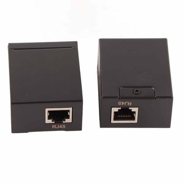 60M VGA RJ45 Extender Sender Mottaker CAT-5 / 6 Ethernet-kabel